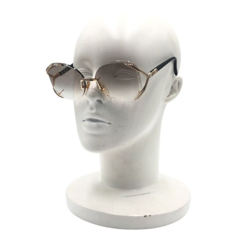 Dior Vintage Gold Metal CD Logo Sunglasses - Picture 4 of 6